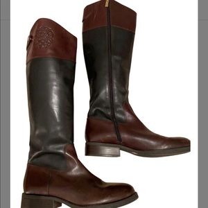 Vince comuto Like New 2 tone riding boots  6M
